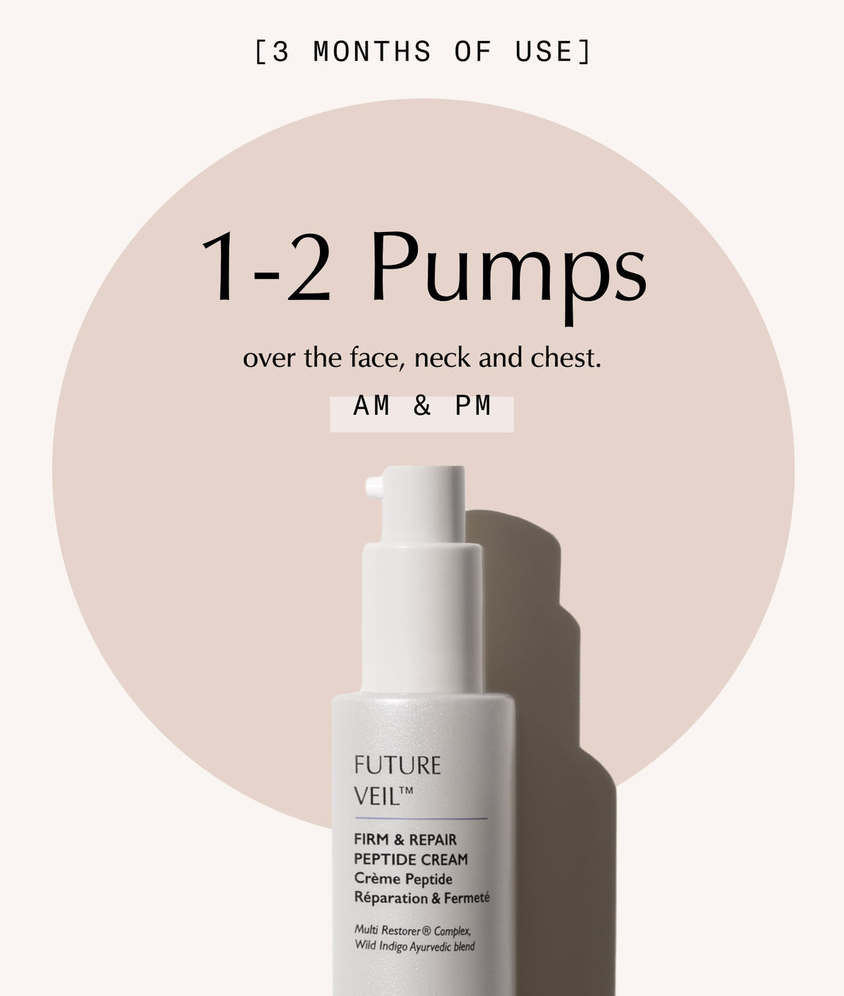 Future Veil™ Firm & Repair Peptide Cream - 50ml