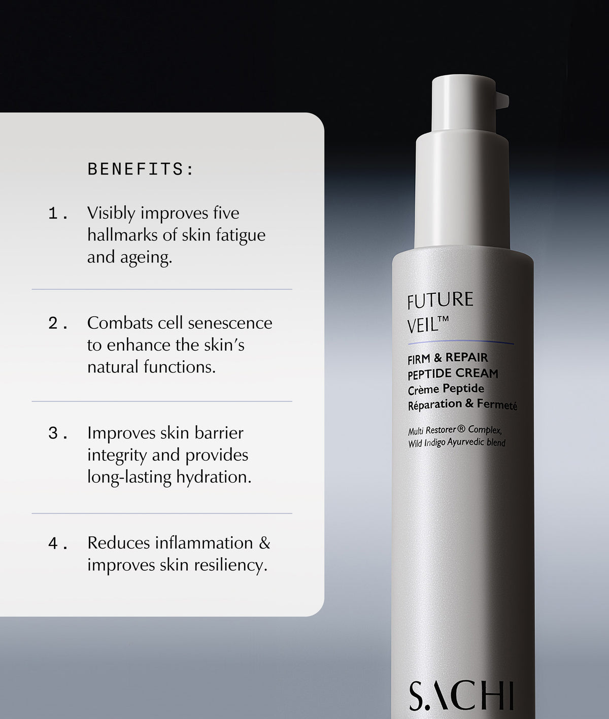 Future Veil™ Firm & Repair Peptide Cream - 50ml